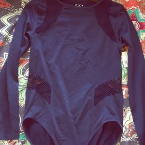 NWT Dark Blue “Cutout” Bodysuit